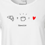 T-Shirt weiß "Lamuur"