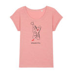 T-Shirt pink &quot;Laibw&auml;chter&quot;