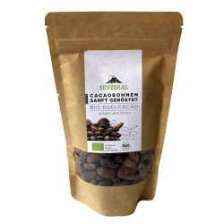 Bio Arriba Cacaobohnen sanft & frisch geröstet...