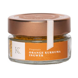Fingersalz - Orange-Kurkuma-Ingwer 80 g