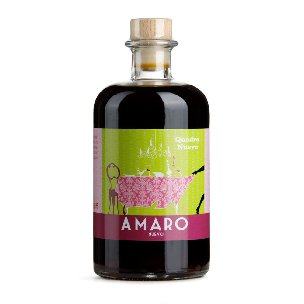 Quadro Nuevo Amaro Kräuter – Liqueur Organic (0,5 l)