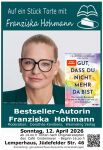 „Auf ein Stück Torte mit… Bestsellerautorin Franziska Hohmann“ im Lemperhaus